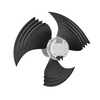 BEF-450-630 X-TBlade EC Axial Fan For Heat Pump