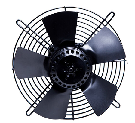 The structure and operation process of the fan