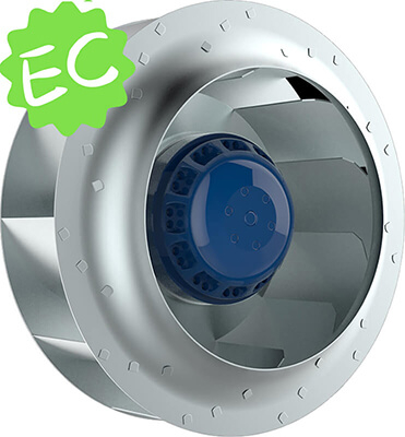 BMF-280-400 Series EC Backward Curved Centrifugal Fans