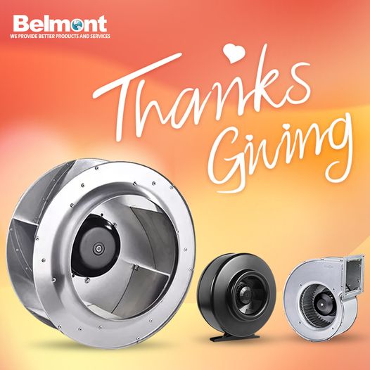 Thanksgiving Appreciation: Belmont appreciates your company and support!