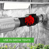 EC Plastic Inline Duct Fan